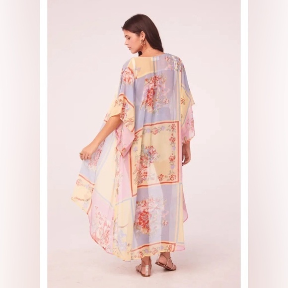 NWT Band of the Free Floral Kimono Duster - Picture 1 of 14